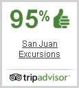 95% thumbs up on tripadvisor